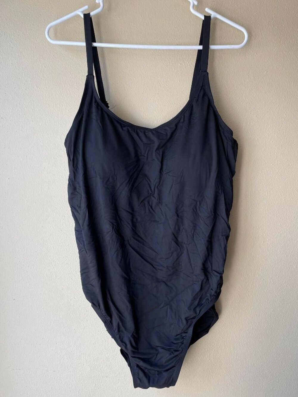 Andie Swim the Amalfi One Piece Swimsuit Black Womens Size XXXL